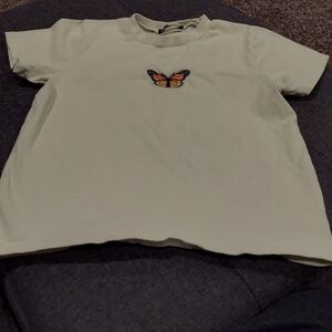 Brandy melville butterfly tshirt